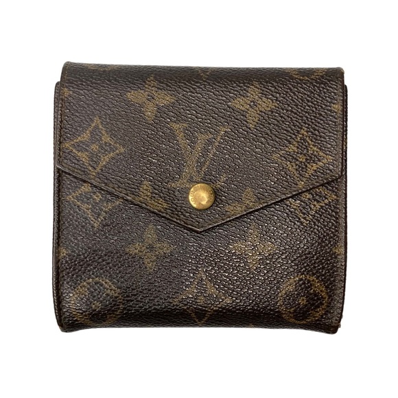 Authentic Louis Vuitton Vintage Elise Monogram Compact Bifold Wallet 1980โs - Picture 3 of 14